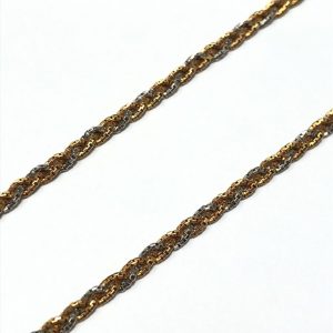 K18 Pt850 18金 プラチナ850 コンビ ネックレス